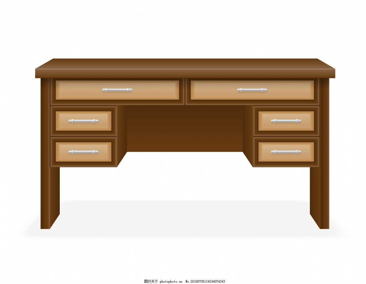 卡通書桌矢量元素 為家具設(shè)計注入童趣與創(chuàng)意